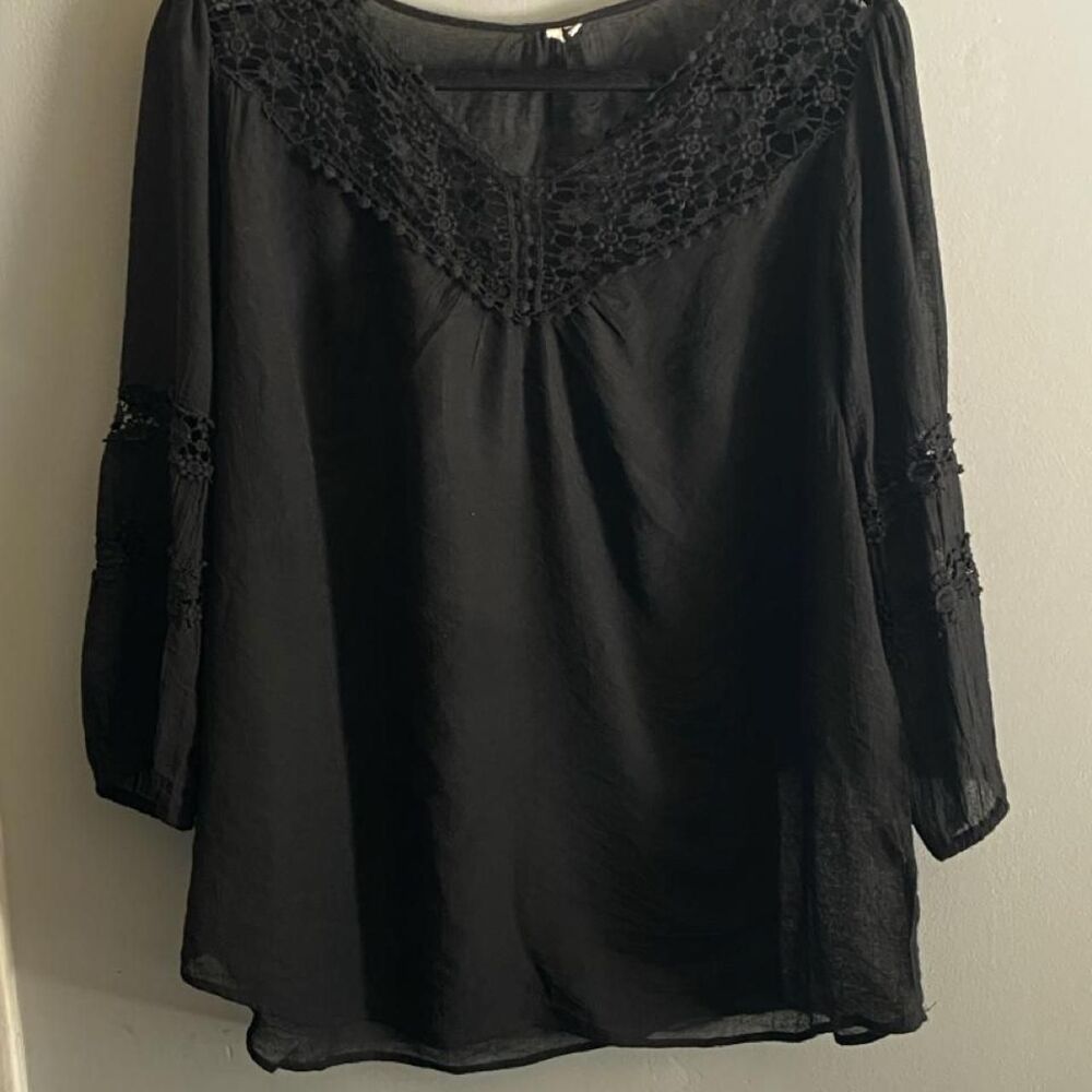 Unbranded Women's Black Blouse